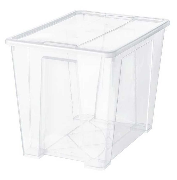 Caixas transparentes IKEA (no valor de 500€) - 10 de 65l & 20 de 130l