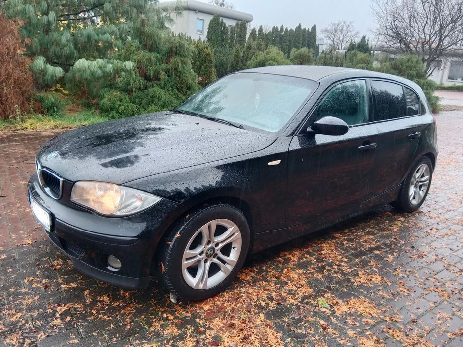 BMW Seria 1 Klima Alusy LPG czarna