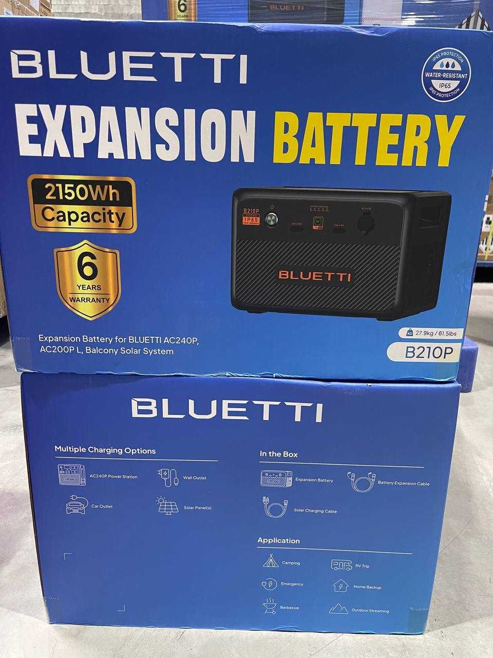 BLUETTI B210P Expansion Battery 2150Wh 750$ Опт/Розница!