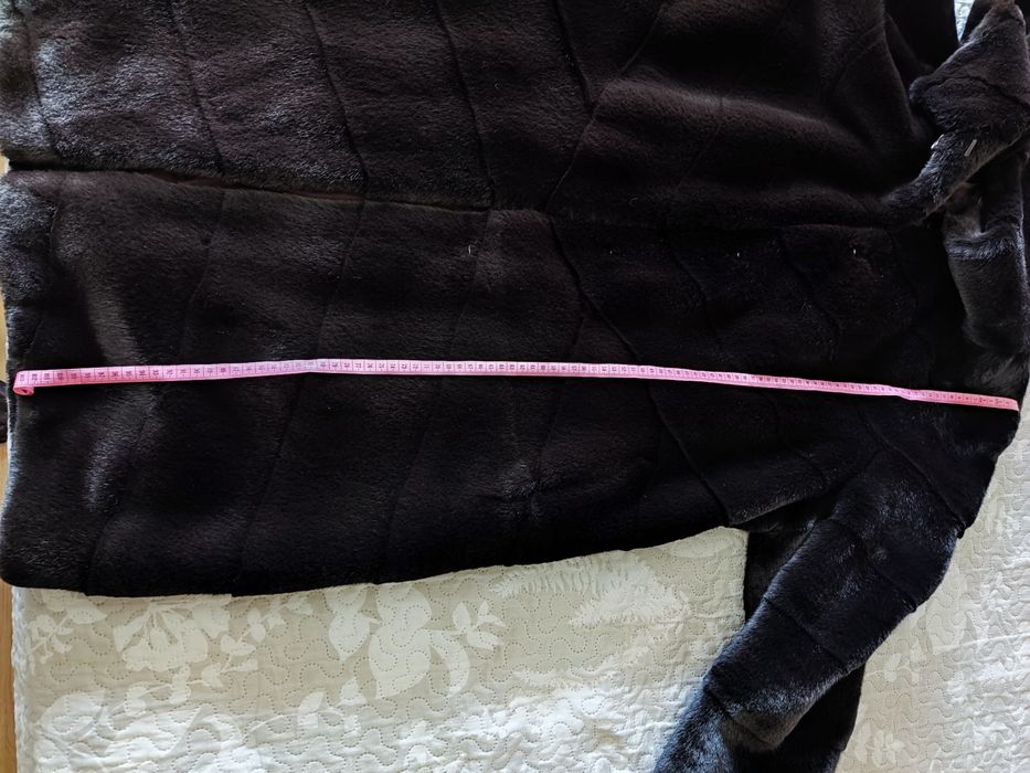 Зимова шуба, штучне хутро. 58-60р.