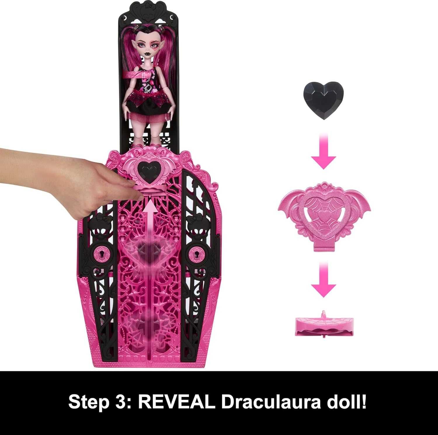 Монстер хай Дракулаура Шафа Monster High Draculaura Skulltimate Secret