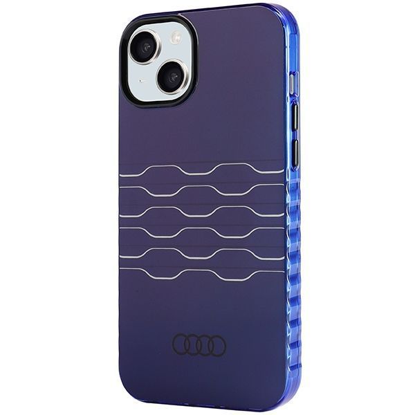 Etui Audi IML MagSafe na iPhone 15 Plus / 14 Plus 6,7" - Niebieski