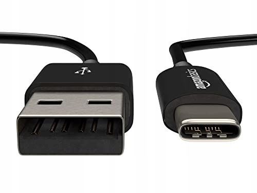 outlet kabel usb - usb typ c amazon basics l6luc009-cs-r 0,9 m czarny
