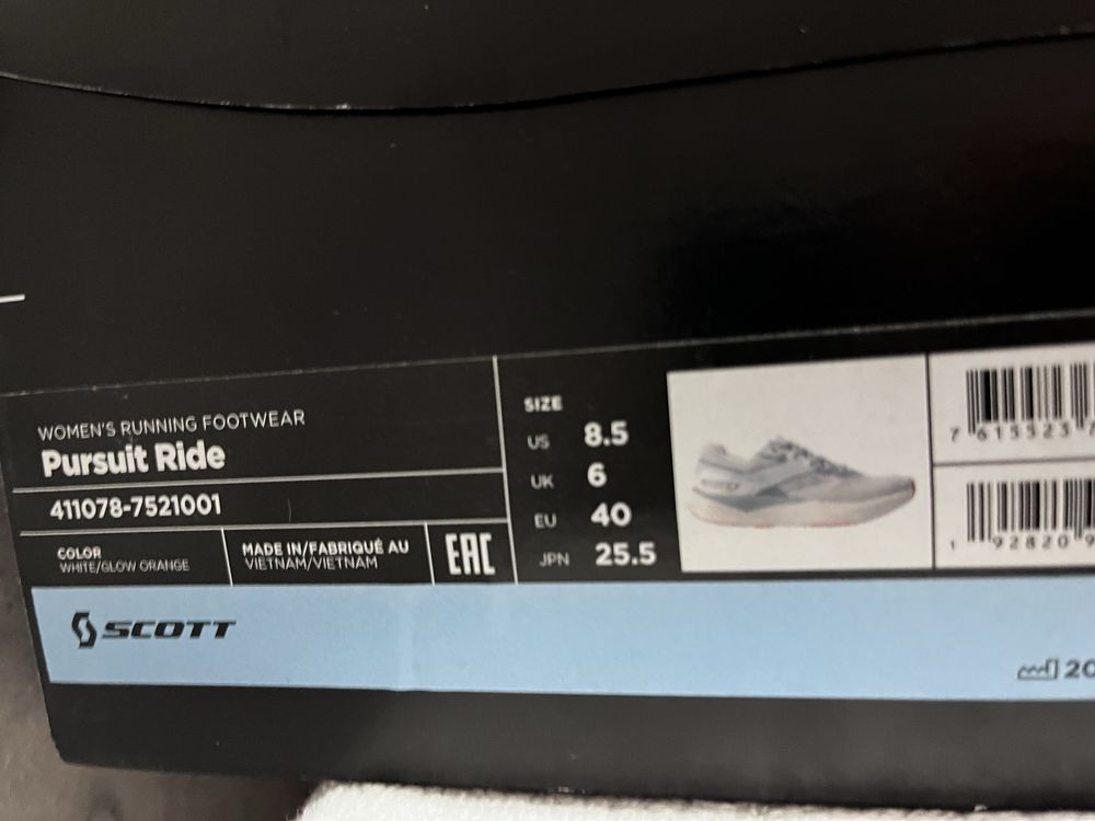 Buty sportowe scott pursuit ride 40 25,5cm nowe  do biegania
