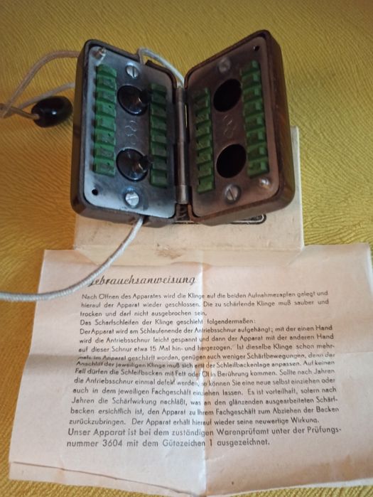 Maszynka do ostrzenia żyletek