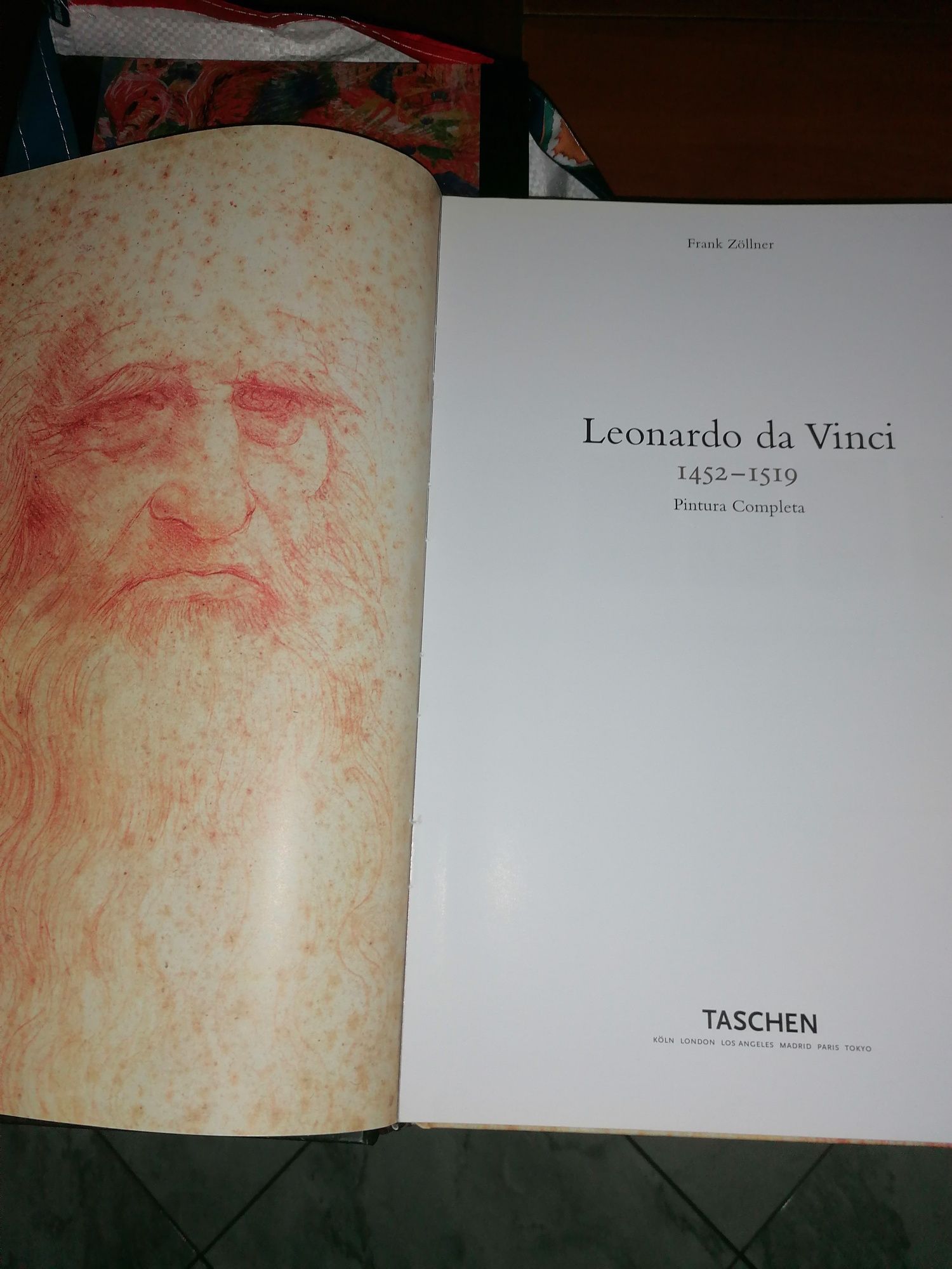 Leonardo da Vinci pintura completa