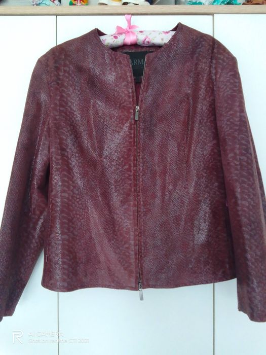 Kurtka ze skóry skórzana