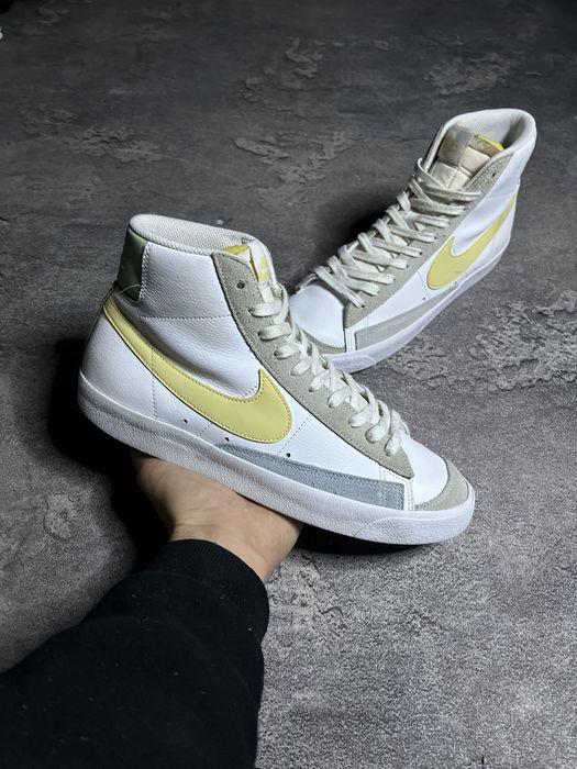 Кросівки NIKE SB ZOOM BLAZER MID 77 44 28 «WHITE LEMON” кроссовки найк