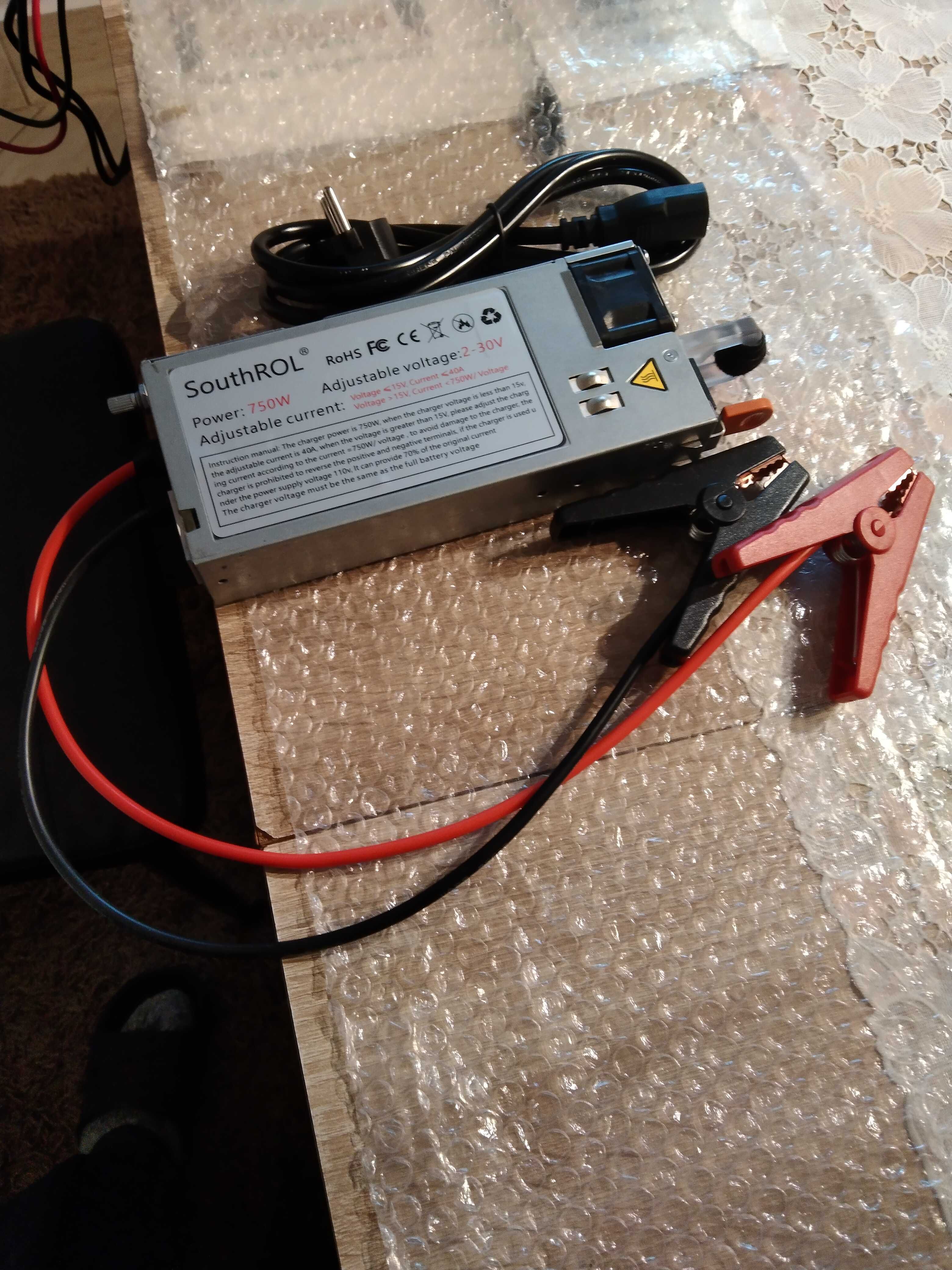 Ładowarka do baterii LiFePo4 0-30v, 0-40A inteligentna z regulacją
