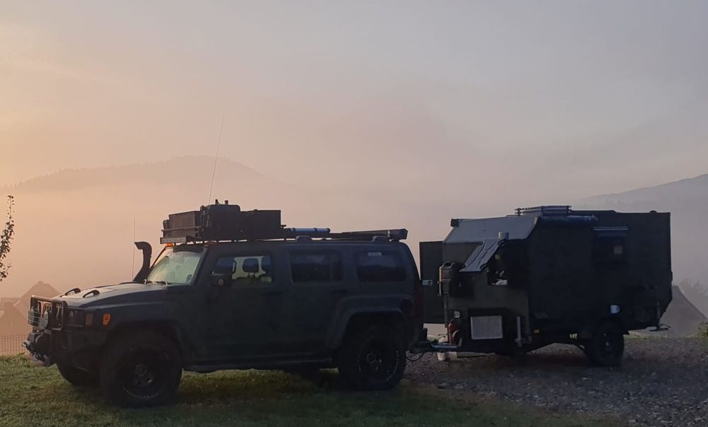 Przyczepa wyprawowo off-road