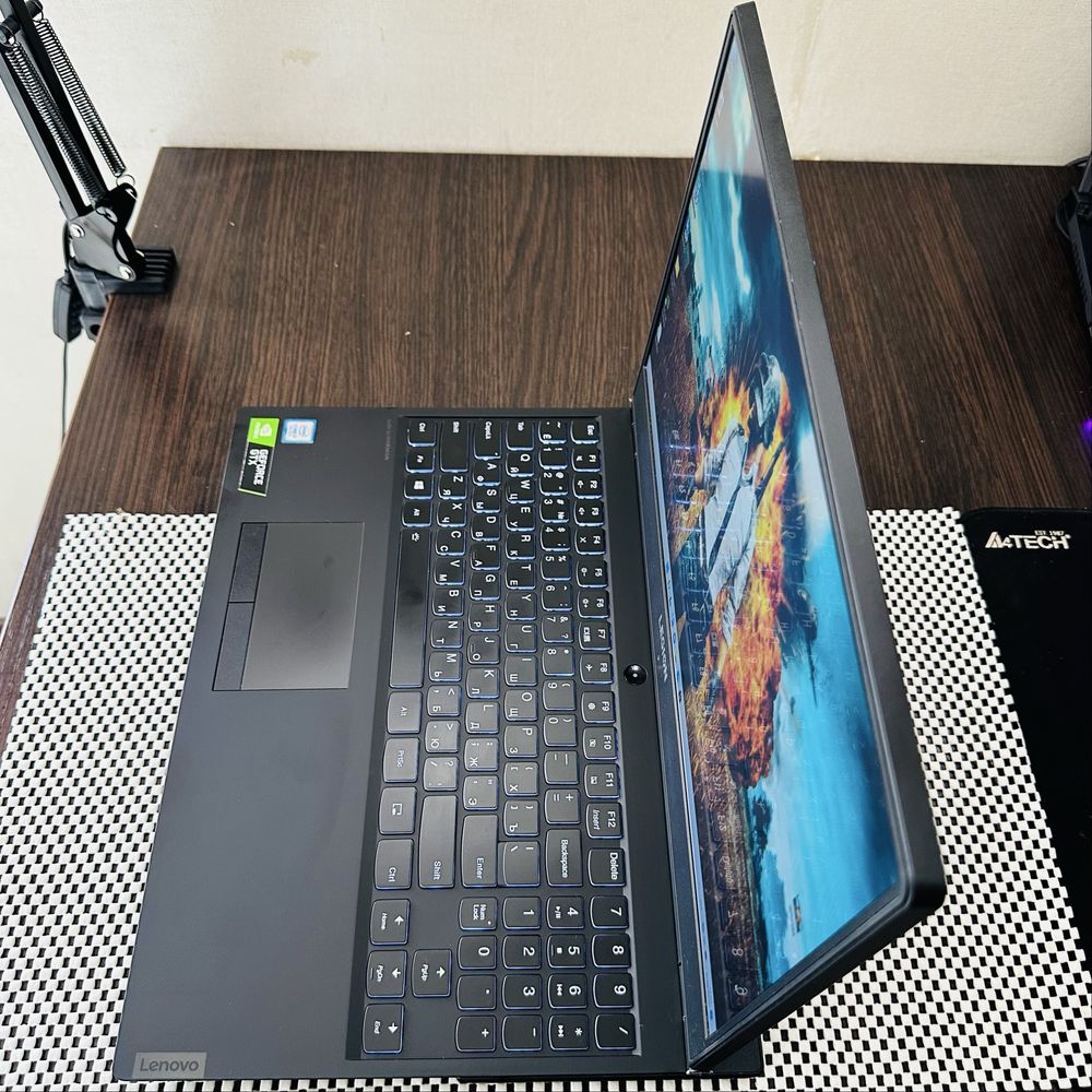 Lenovo Legion/144Гц/Intel i7-9750H 4.5Гц/RAM 16G/M2 1TB/GTX 1660Ti 6GB
