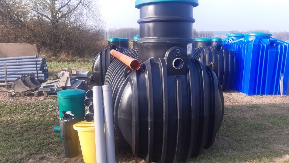 Przydomowa oczyszczalnia ścieków 3000L drenażowa dla 4-6 osób