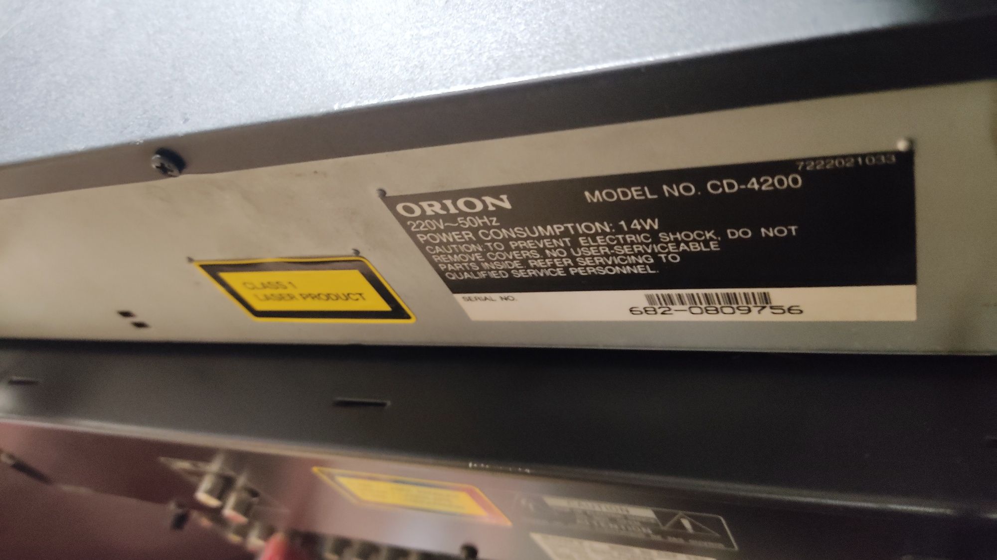 Leitor de Cd  Orion CD-4200