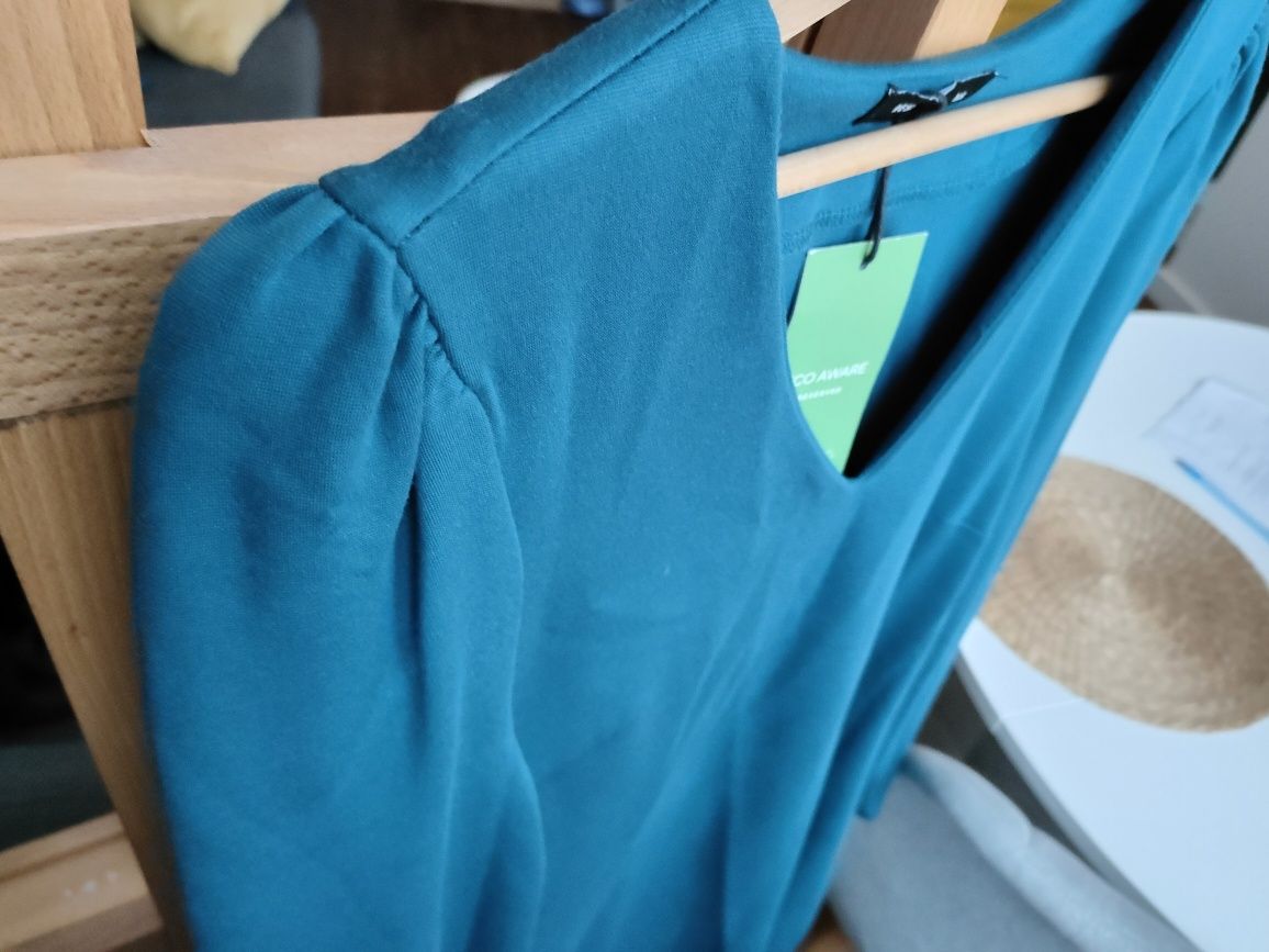 Sukienka Reserved XS niebieska morska turkus nowa