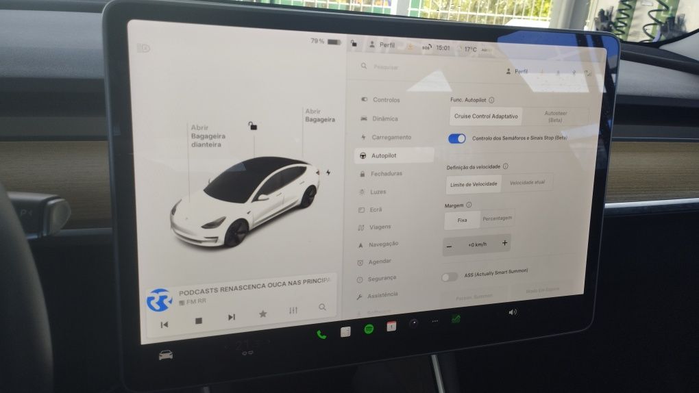 Tesla modelo 3 SR, Auto piloto, FSD