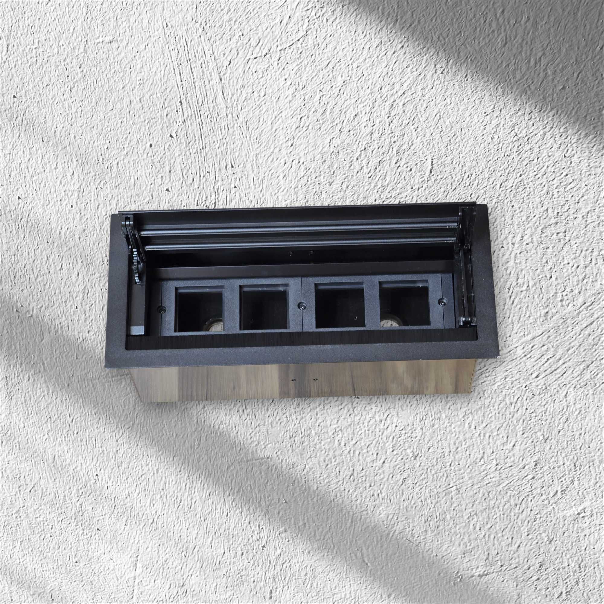 Emiter box blatowy 8M Puszka blatowa EM/FLB-HTD-STS333-B dwustr.otwier