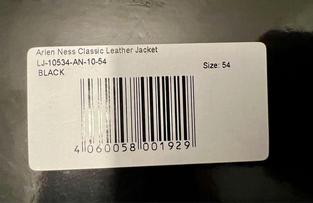 Casaco mota NOVO pele couro