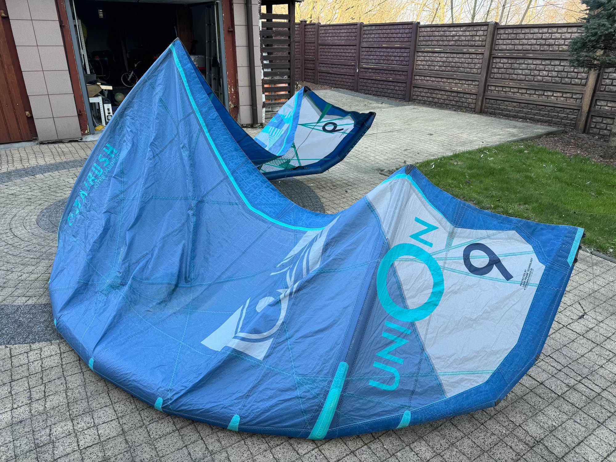 Zestaw Kite Airush Union 7m, 9m, 12m + bar