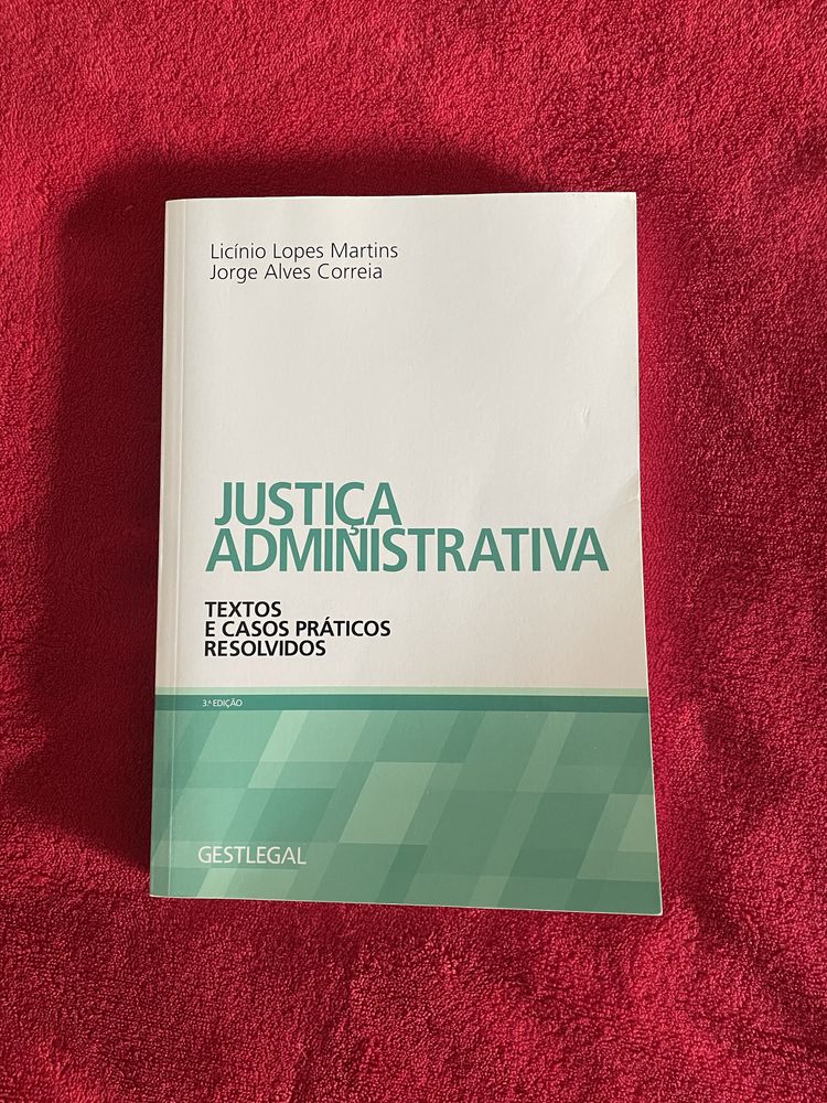 Livro “Justiça Administrativa” 3 edição