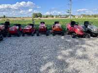 Pakiet traktorków - 7 sztuk (Honda, Kubota, MTD, Mountfield, Westwood)
