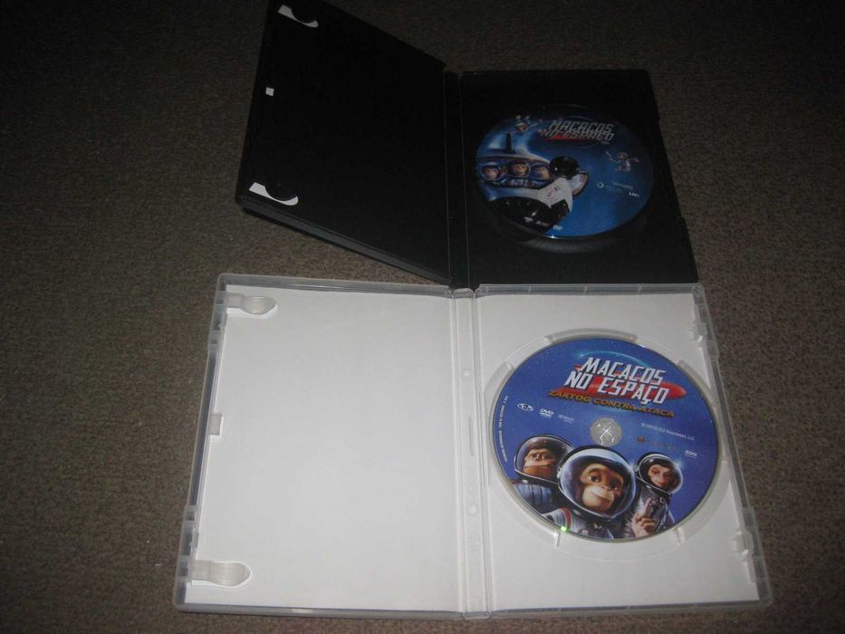 Colecção em DVD dos Filmes de Animação" Macacos no Espaço"
