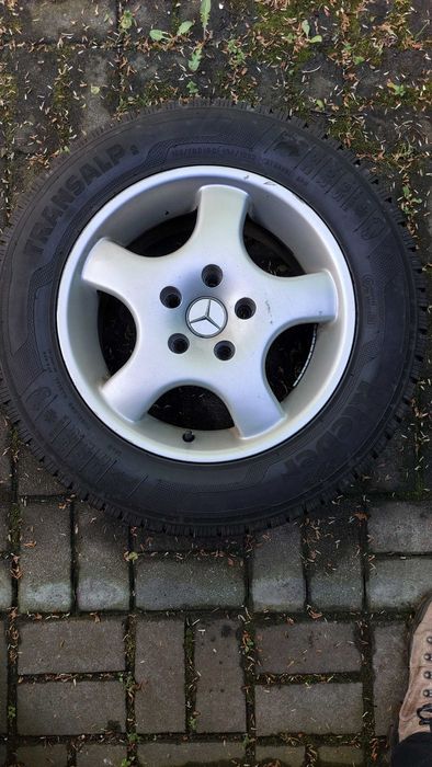 Alufelgi Mercedes Vito 15" + opony zimowe