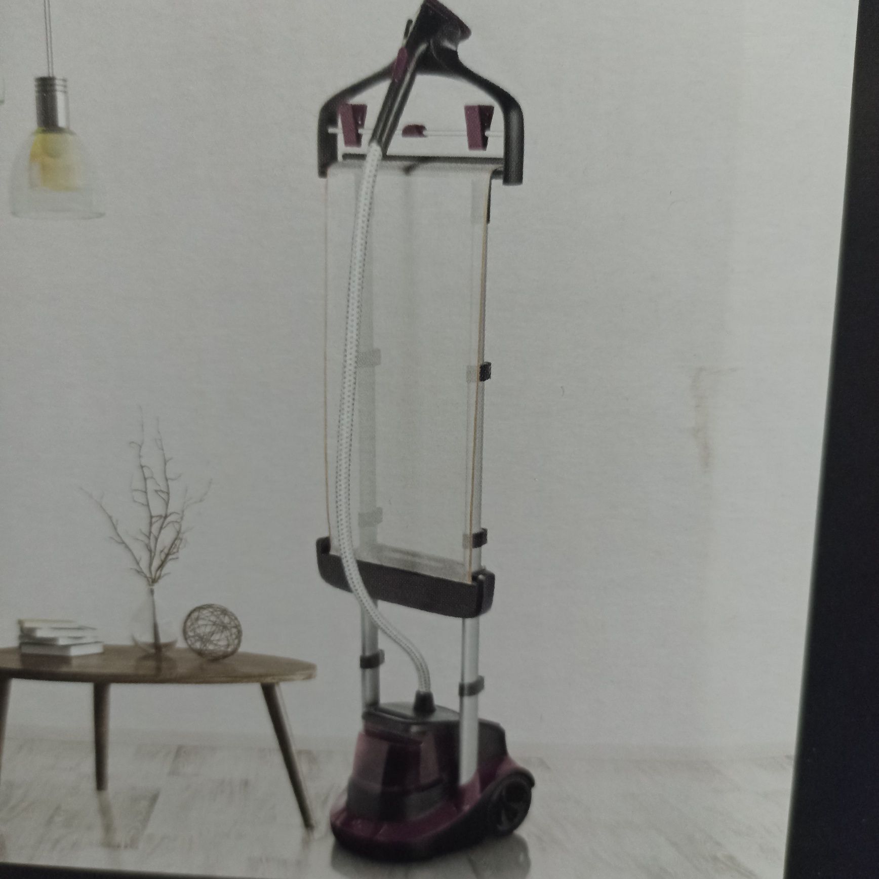 Ferro a vapor vertical