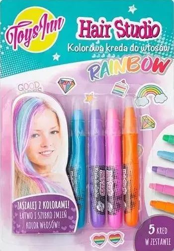 Toys Inn. Hair Studio. Kolorowa Kreda Do Włosów