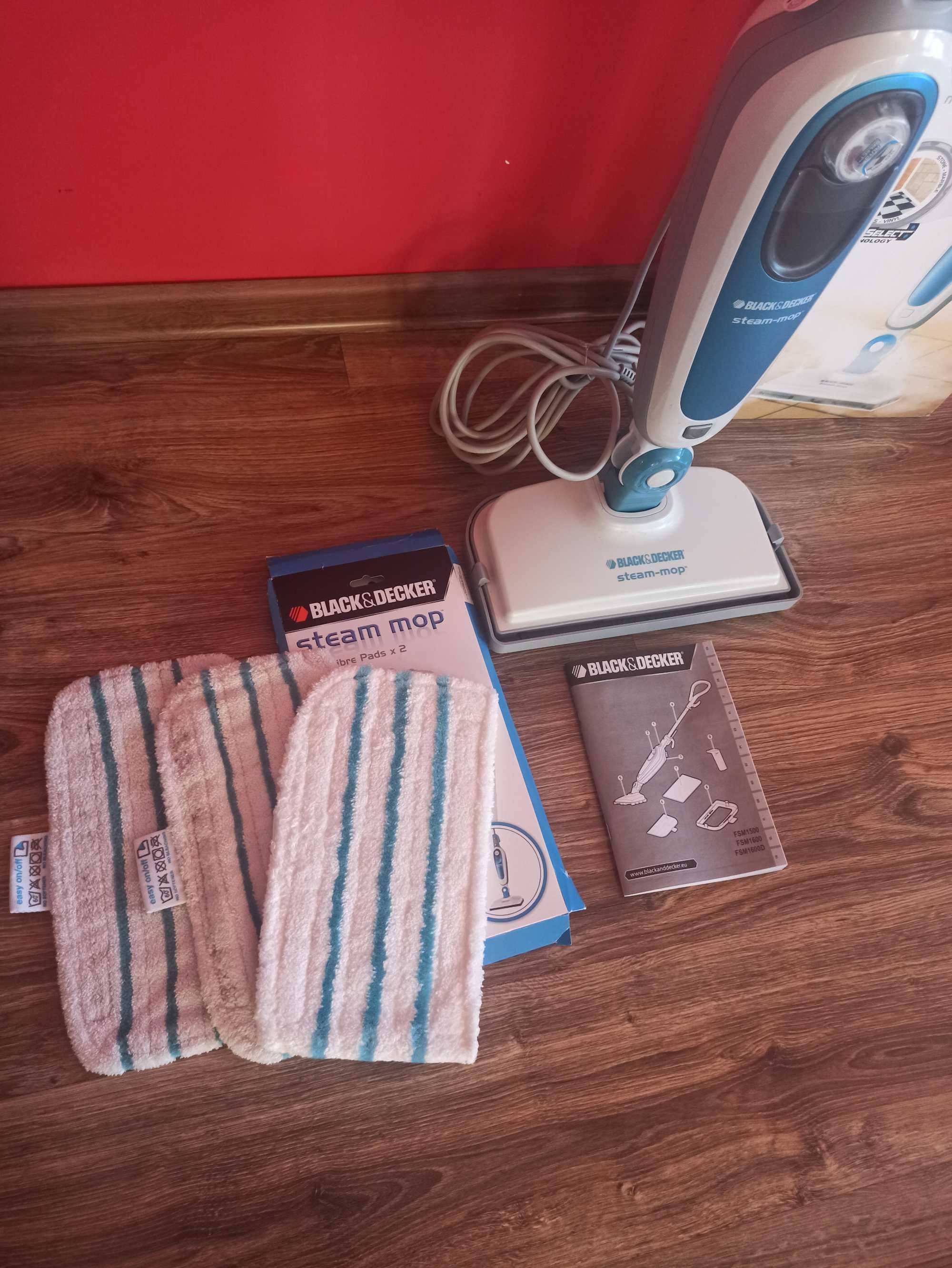 Mop parowy black decker