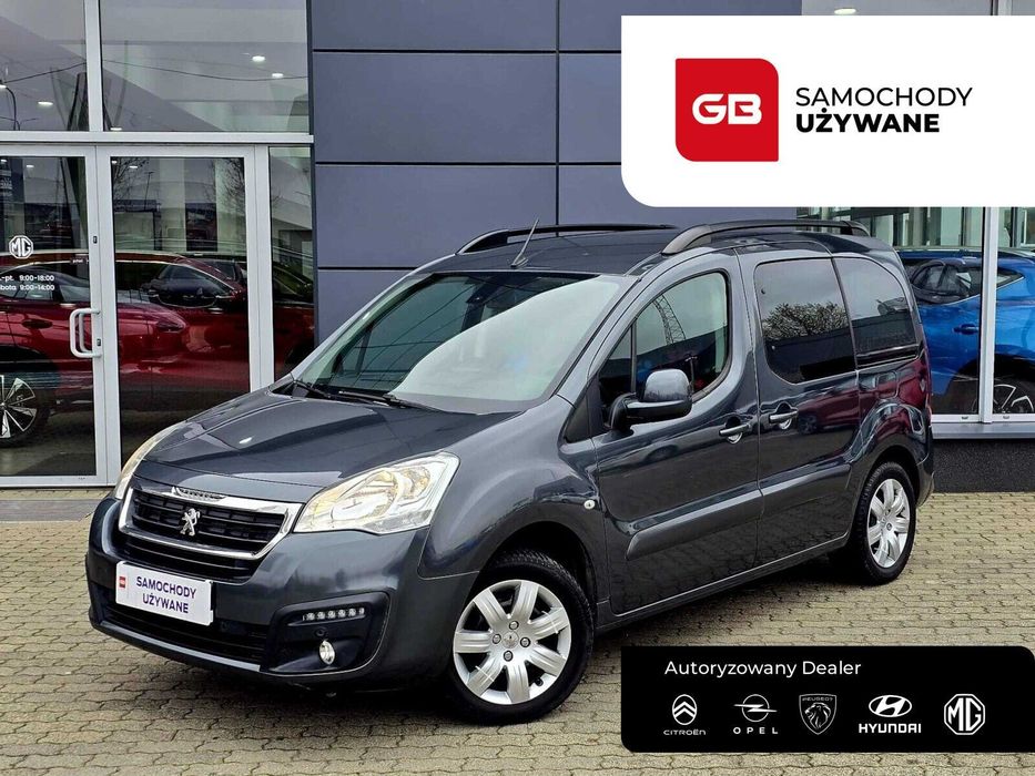 Peugeot Partner 1.2 PB 110KM L1 OUTDOOR Serwis ASO Gwarancja Navi Kamera Klima. Auto