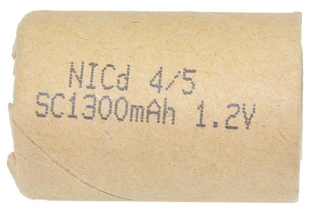 Банка Ni-CD 4/5SC 1300 mAh 1.2V для аккумулятора шуруповерта, шур202