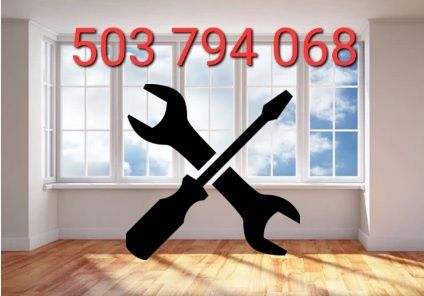 Serwis okien, drzwi, rolet zewnętrznych