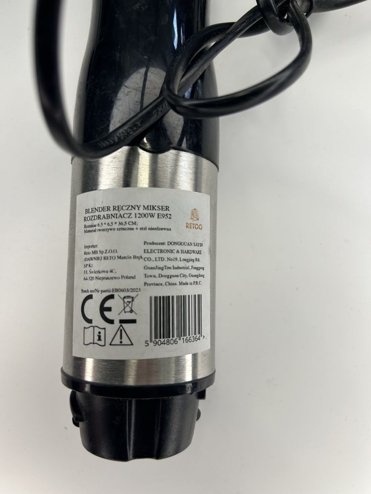 Silnik napęd blendera 1200W