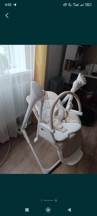 Стільчик-качеля 3 в 1 
CARRELLO Triumph