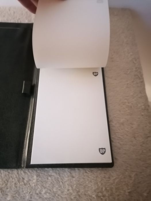 Bloco de Notas, Apontamentos  da BP  - Vintage
