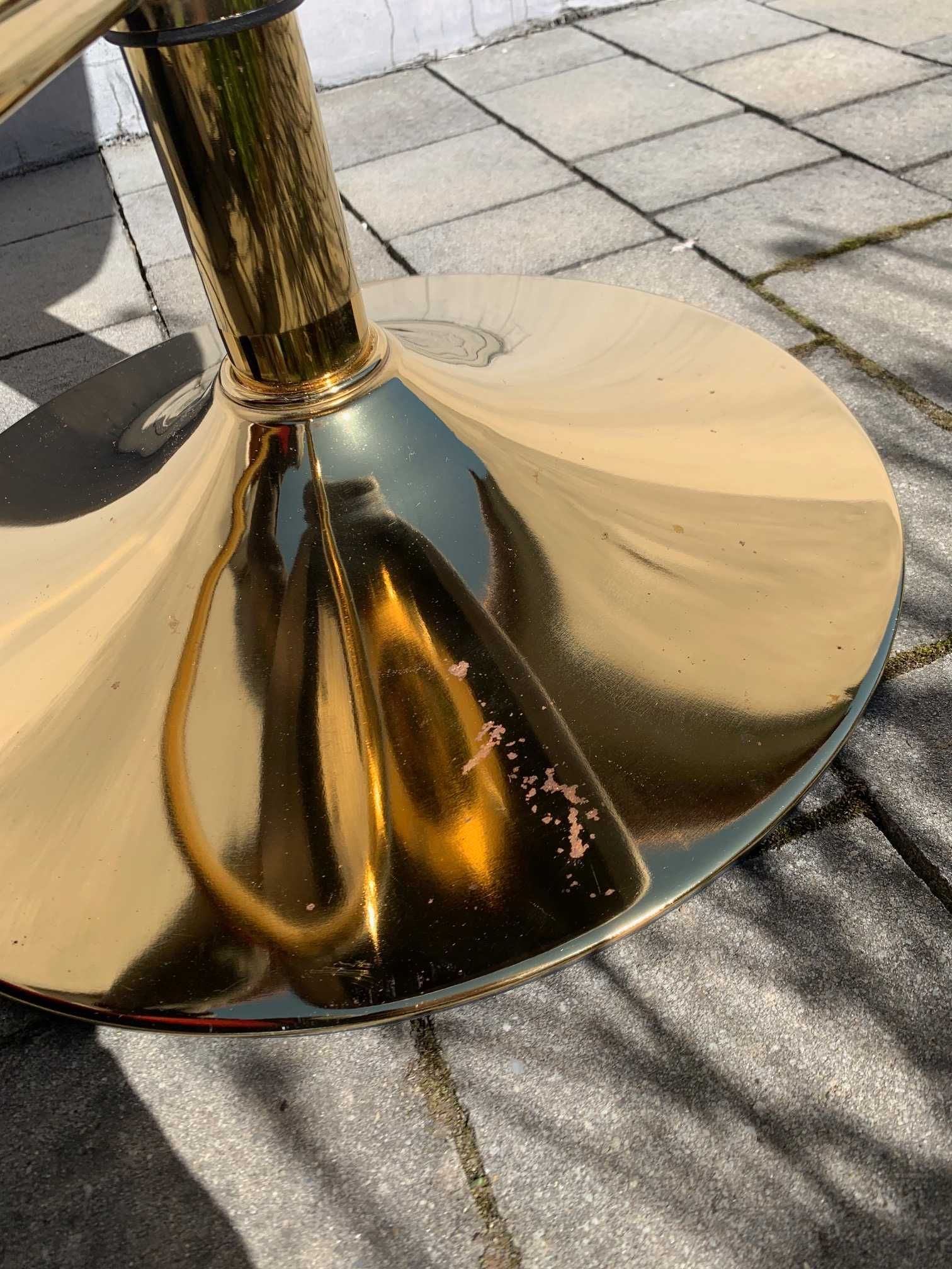 Krzesło barowe tapicerowane szare glamour