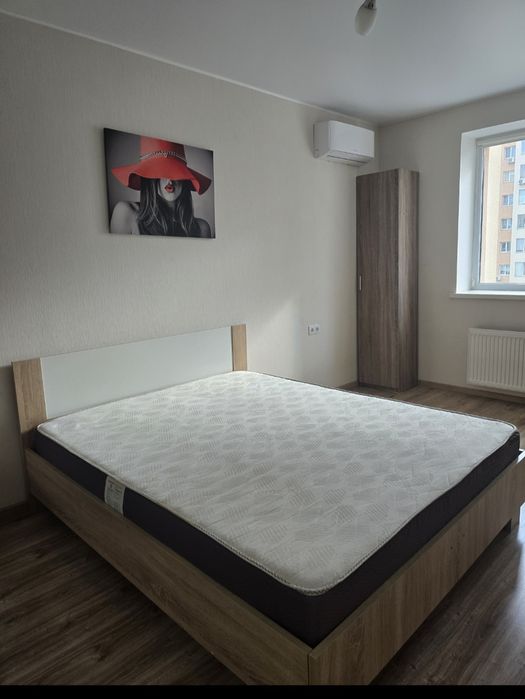 Оренда 1 кімнатна нова квартира 37м2, новий будинок, зачинена територ