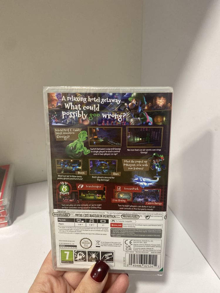 Gra luigi’s Mansion 3 nintendo switch NOWA