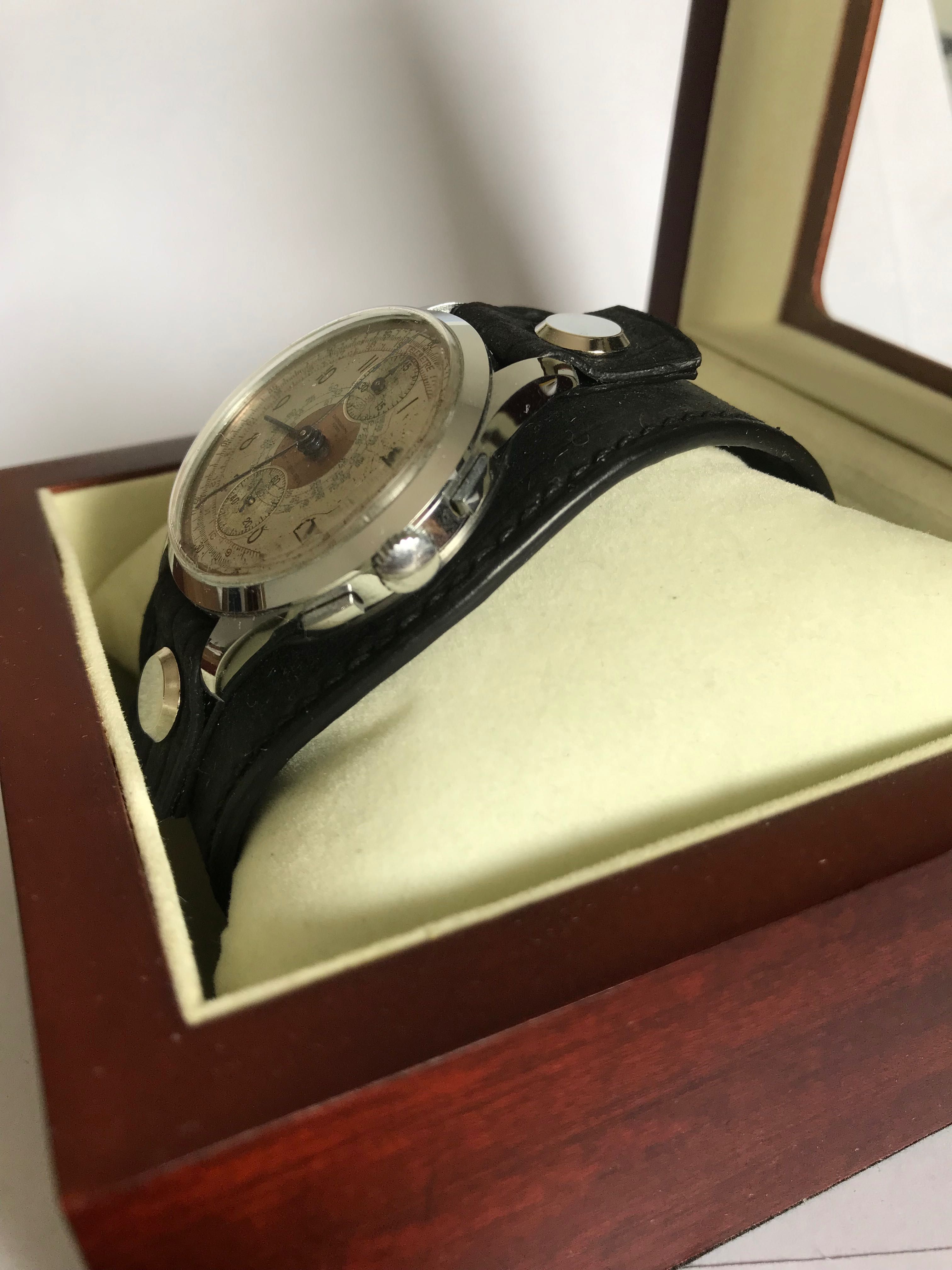 chronograf Suisse  zegarek wojskowy