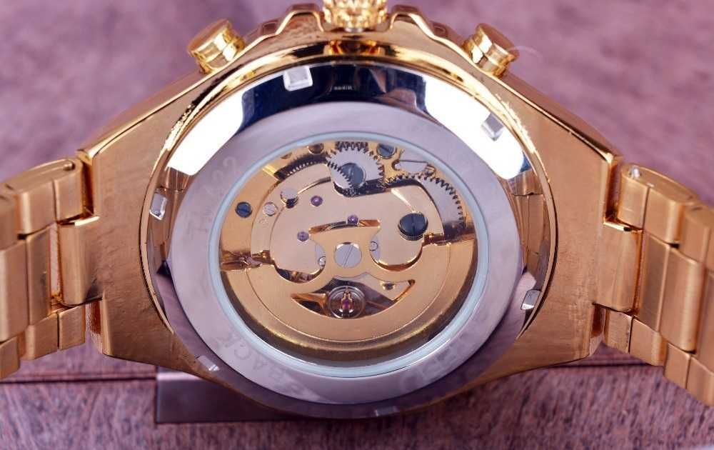 Мужские наручные оригинальные часы чоловічий механічний годинник часи