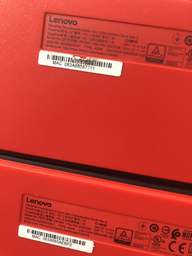 Stacja dokująca Lenovo 40AN