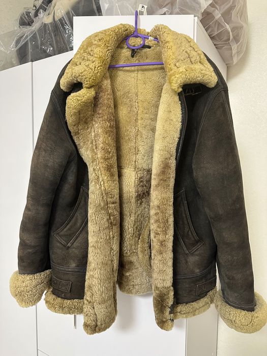Дублянка шкіряна з овчини
