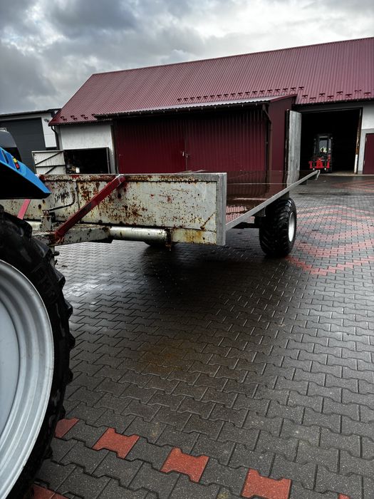 Laweta platforma przyczepa do bel skrzyniopalet skrzyń