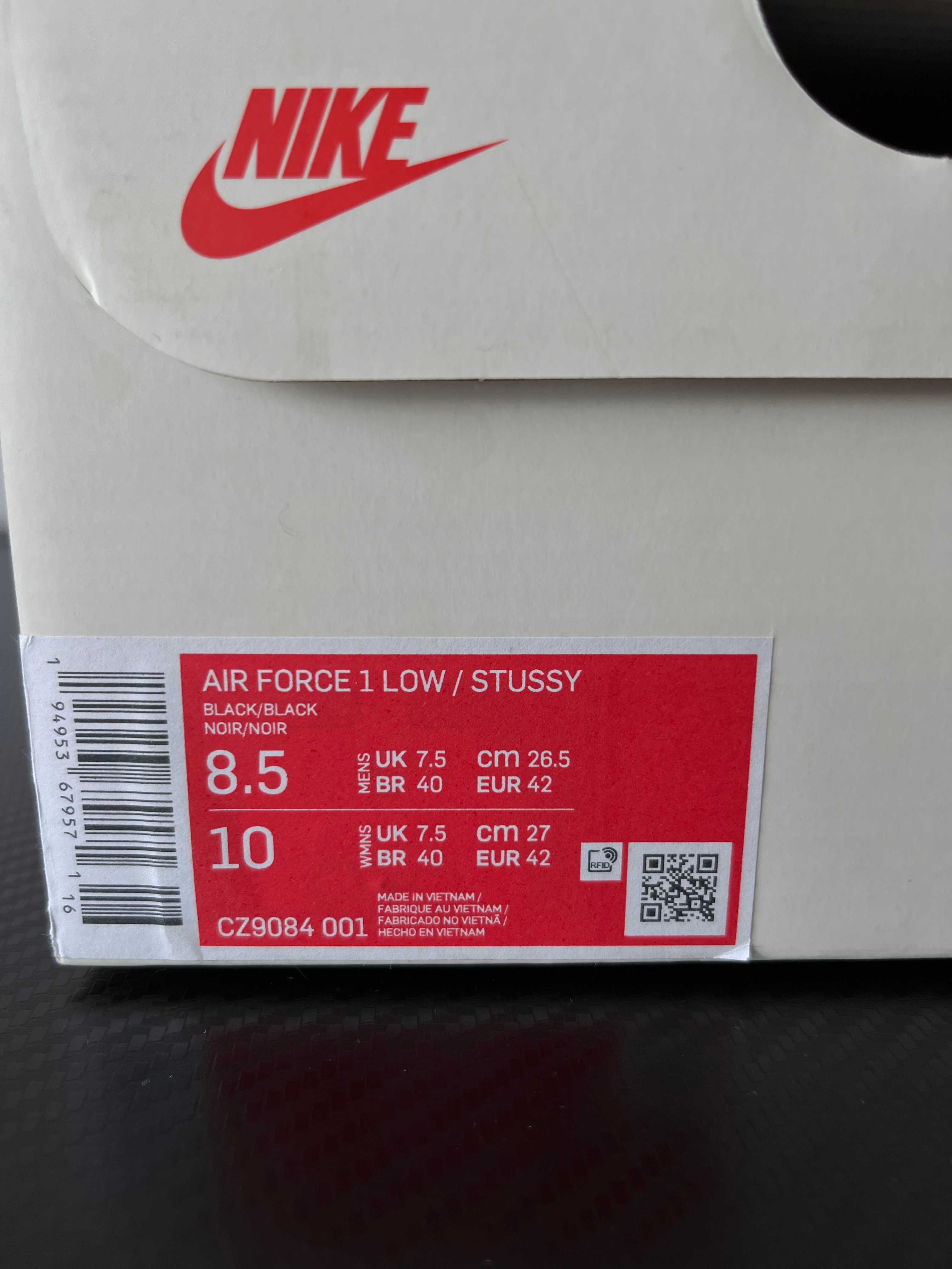 Buty Nike Air Force 1 low x Stussy r.42