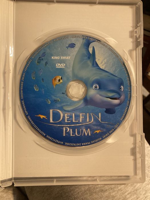 Plyta DVD delfin plum film bajka