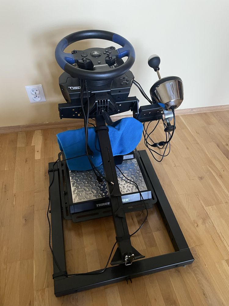 Kierownica Thrustmaster T150 Pedały T-LCM Shifter TH8A Stelaż Zestaw