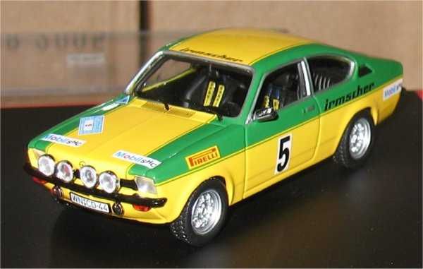 Troféu - Opel Kadett GT/E - 2º Rally Sachs 1976 - Walter Smolej