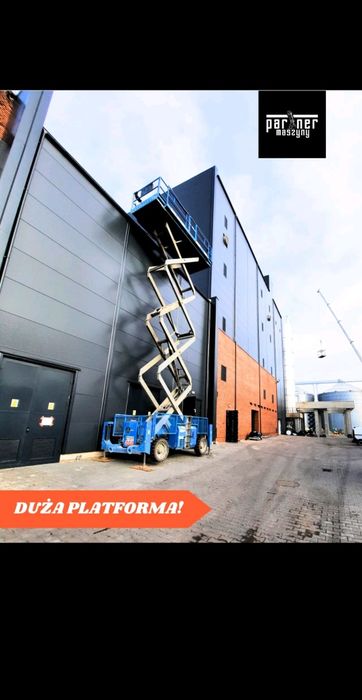Podnosnik koszowy, nozycowy, ładowarka teleskopwa. Wynajem, zwyzka 40m