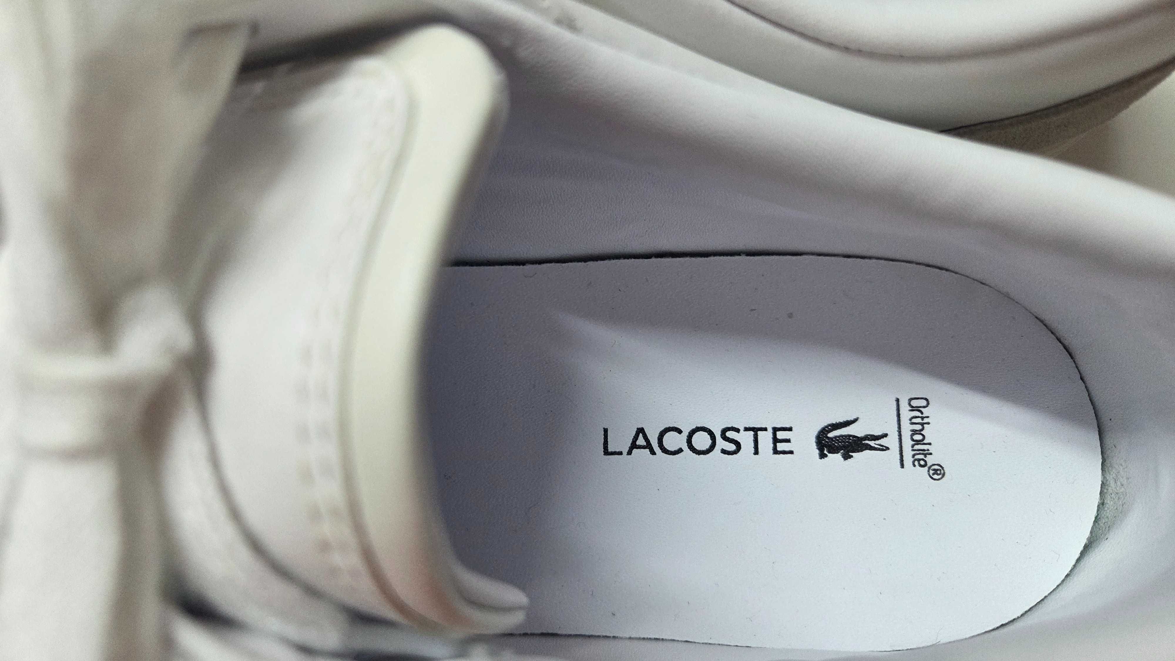 Sneakersy Lacoste r. 43 / 44 skóra naturalna