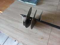 Świder do ziemi ręczny 20cm dł. 115cm